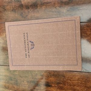 The lengthening of Niagara Falls book. Excellent condition